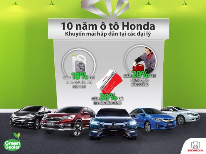 Honda oto binh duong khuyen mai